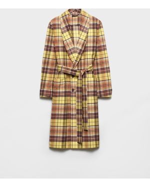 Prada Bademantel Aus Baumwolle - Mettallic