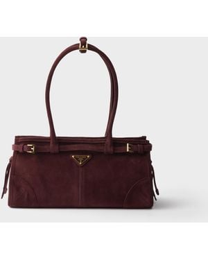 Prada Borsa A Mano Bonnie Medium - Viola