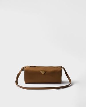 Prada Re-Nylon Pouch - Brown