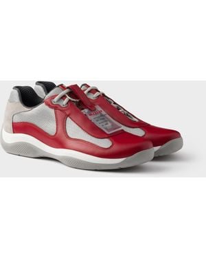 Prada America's Cup Original Sneaker - Rot