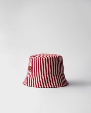 Prada Bob En Coton - Rouge