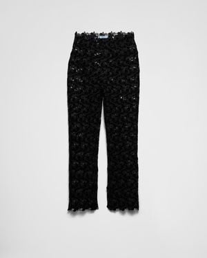 Prada Pantaloni - Nero