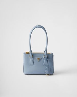 Prada Galleria Saffiano Leather Mini-Bag - Blue