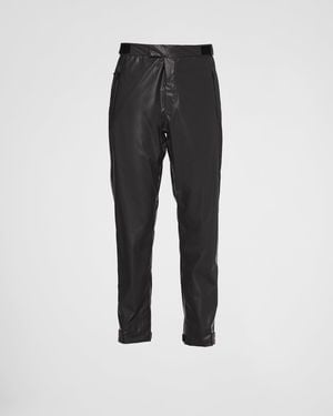 Prada Technische Hose Aus Light Re-nylon - Grau