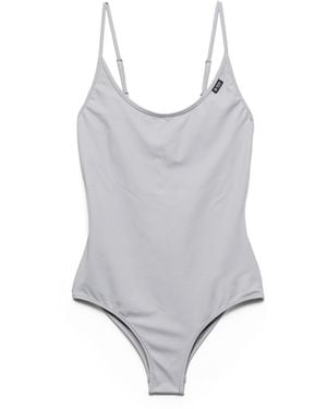 Prada Bañador De Punto, Mujer, Talla - Gris