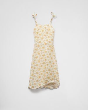 Prada Muslin Dress - White