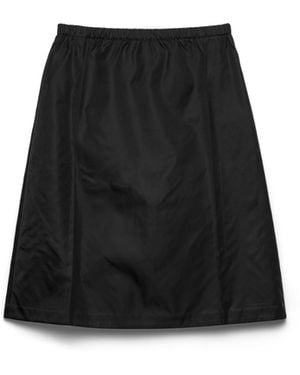 Prada Falda De Re-Nylon, Mujer, Talla - Negro