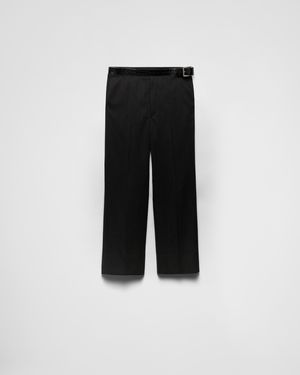 Prada Wool Pants - Black