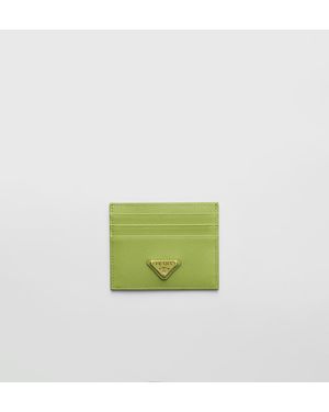 Prada Saffiano Cardholder - Green