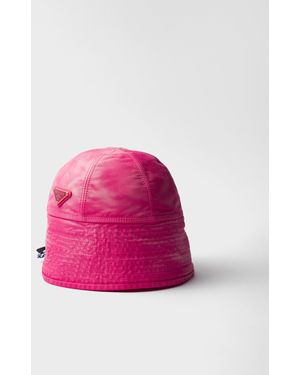 Prada Hut Aus Baumwolle - Pink