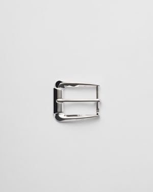 Prada Boucle De Ceinture En Métal - Métallisé