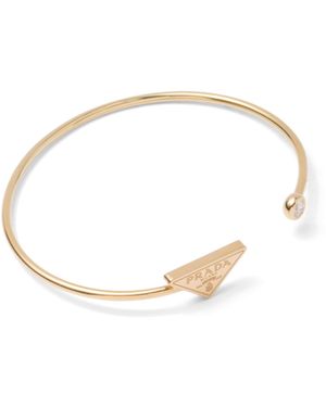 Prada Brazalete Eternal: Oro Y Diamante, Mujer, Talla - Multicolor