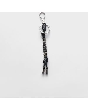 Prada Speedrock Cord Key Ring - White