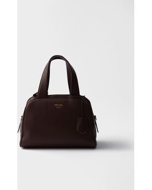 Prada Mittelgroße Henkeltasche Aus Leder - Mehrfarbig