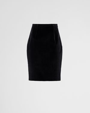 Prada Gonna Midi - Nero