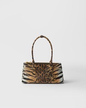 Prada Borsa Galleria Medium - Bianco