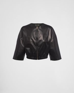 Prada Bomber Corto - Nero