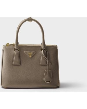 Prada Kleine Galleria Tasche Aus Saffiano-Leder - Mehrfarbig