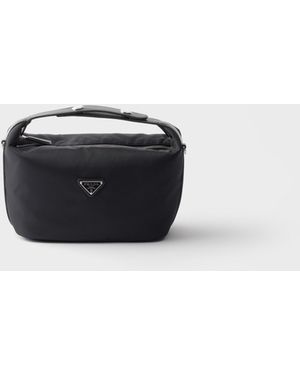 Prada Minibolso Chérie De Re-Nylon, Mujer - Blanco