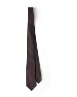 Prada Corbata De Seda, Hombre, Talla - Blanco