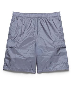 Prada Bañador De Re-Nylon, Hombre, Talla - Azul
