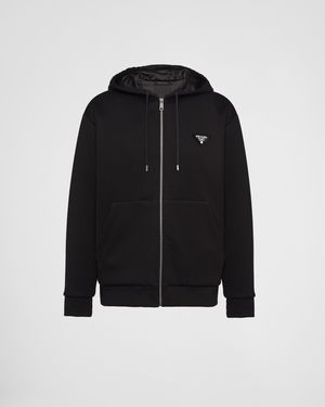 Prada black hoodie sale