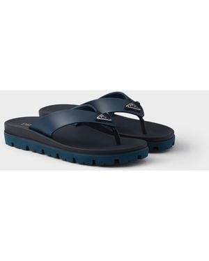 Prada Sandali Infradito - Blu
