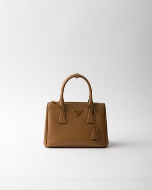 Prada Petit Sac Galleria En Cuir Saffiano - Multicolore