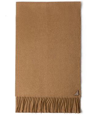 Prada Bufanda De Seda Y Cachemir, Hombre - Neutro