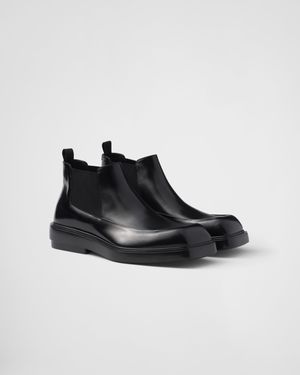 Prada Stivaletti Chelsea - Nero