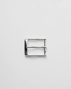 Prada Boucle De Ceinture En Métal - Métallisé