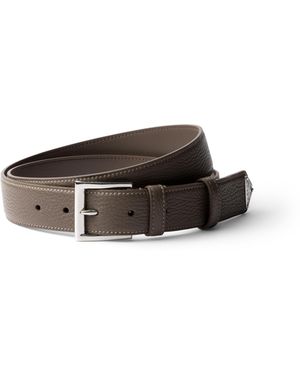 Prada Cinturón De Piel - Multicolor