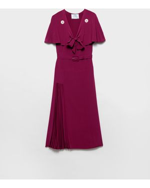 Prada Silk Dress - Purple