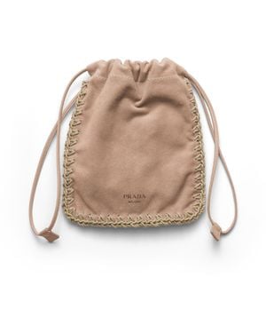 Prada Funda Para Smartphone De Ante, Mujer - Neutro