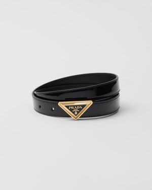 Prada Cintura Con Fibbia - Nero