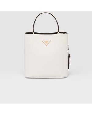 Prada Borsa Panier Medium - Neutro