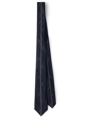 Prada Corbata De Seda, Hombre, Talla - Azul