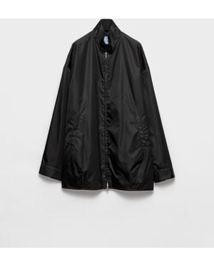 Prada Re-Nylon Blouson Jacket - Black