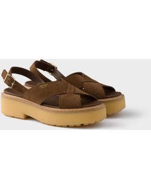 Prada Sandali - Marrone