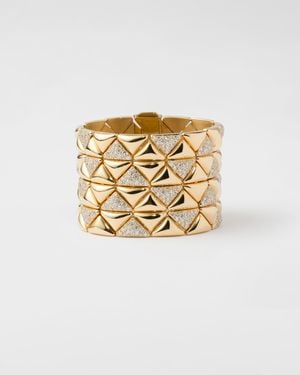 Prada Bracciale Eternal - Metallizzato
