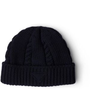 Prada Gorro De Lana, Mujer, Talla - Azul