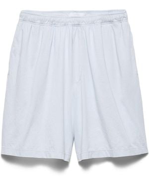 Prada Pantalones Cortos De Algodón, Hombre, Talla - Blanco