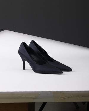 Prada Zapatos De Salón De Satén, Mujer, Talla - Negro