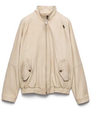 Prada Cazadora De Napa, Mujer, Talla - Neutro