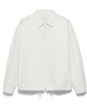 Prada Camisa De Algodón, Hombre, Talla - Blanco