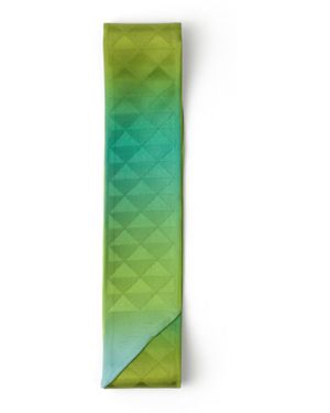 Prada Pañuelo De Seda Estampado - Verde