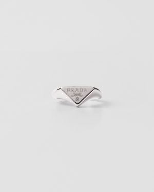 Prada Bague En - Blanc