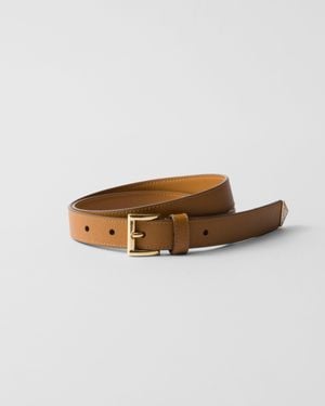 Prada Ceinture En Cuir Saffiano - Multicolore