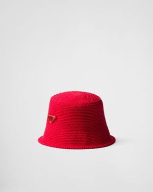 Prada Bob En Crochet - Rouge