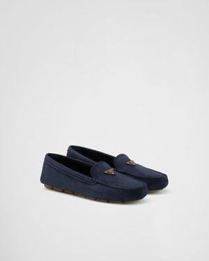 Prada Mocassini Driver - Blu